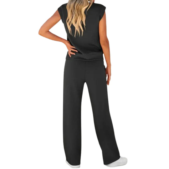 Women's Casual Summer Lounge Co-Ord with Relaxed Fit and Versatile Styling