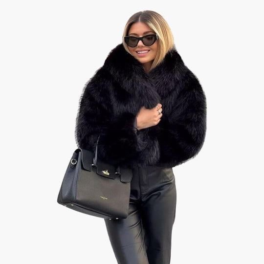 Women’s Winter Coat with Stand Collar