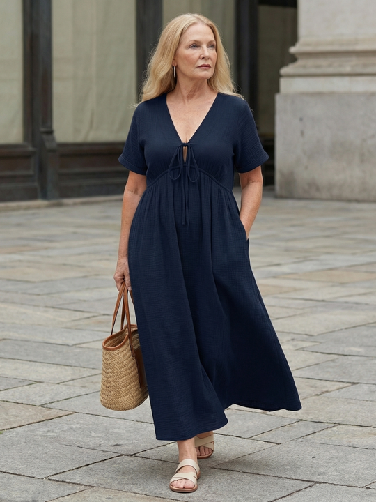 Sora | Nature Shape Midi Dress