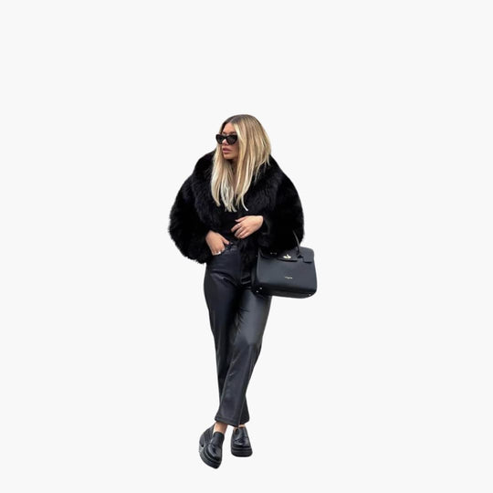 Women’s Winter Coat with Stand Collar