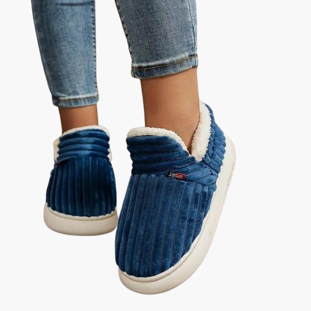 Women’s Indoor Slippers with Slip-On Design