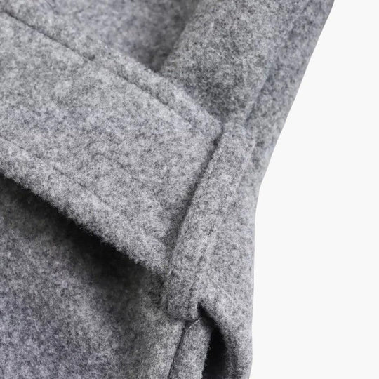 Women’s Trench Coat with Hood and Belted Waist