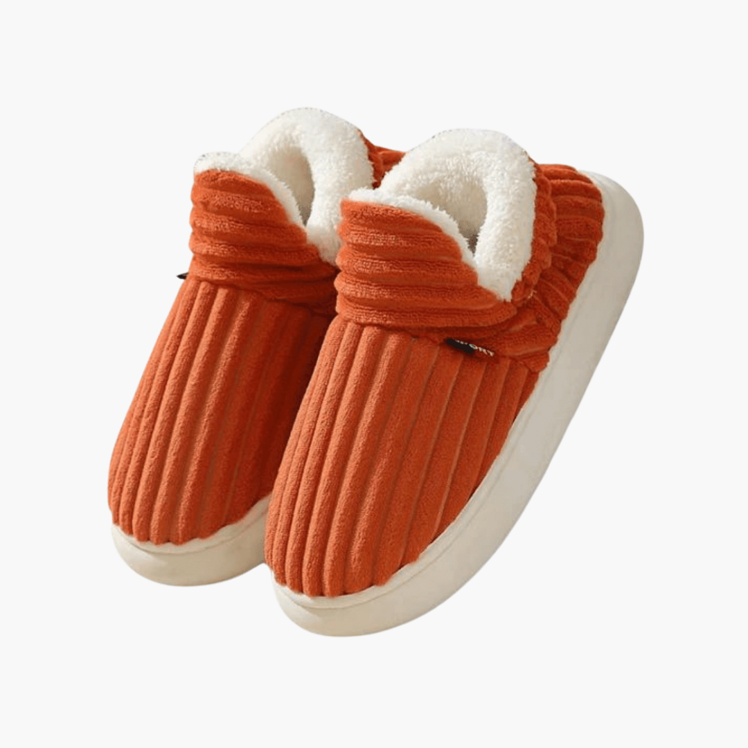 Women’s Indoor Slippers with Slip-On Design