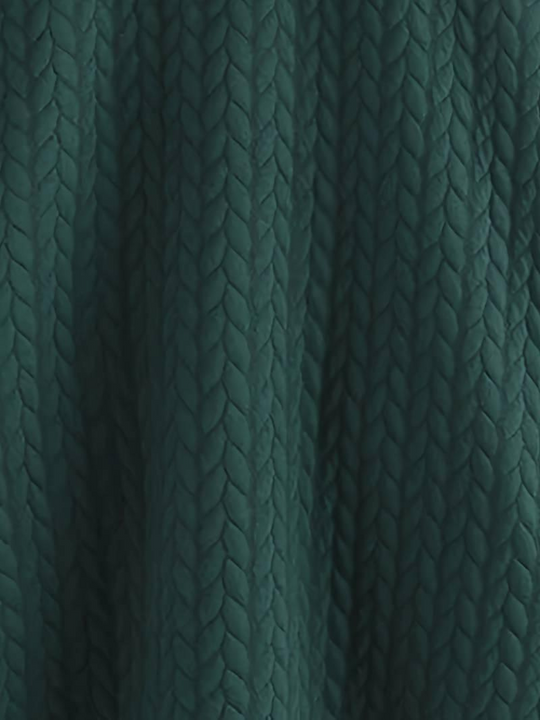 Women’s Hooded Winter Coat with Button-Up Front and Long Length