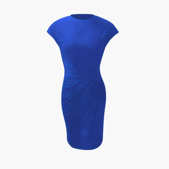 Women’s Sleeveless V-Neck Tank Top with Pleated Front