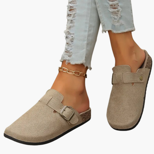 Women's Clogs with Closed-Toe Design and Slip-On Style