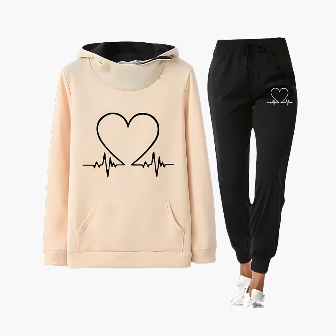 Women’s two-piece set with long sleeves and trousers