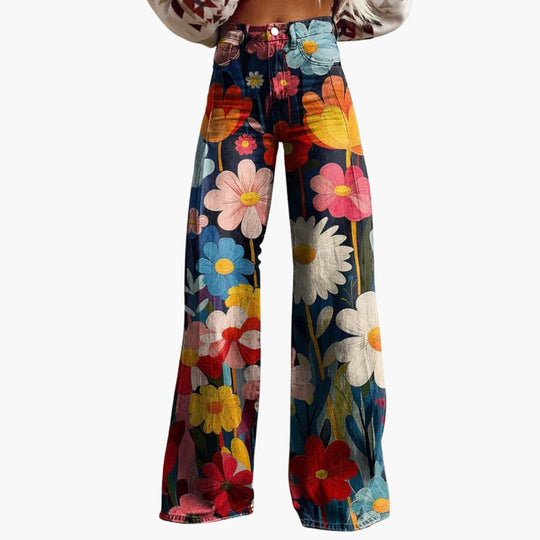 Women’s High-Rise Wide-Leg Trousers