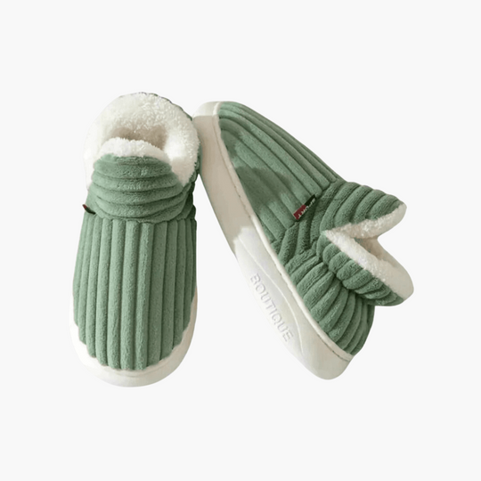 Women’s Indoor Slippers with Slip-On Design
