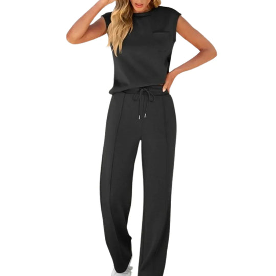 Women's Casual Summer Lounge Co-Ord with Relaxed Fit and Versatile Styling
