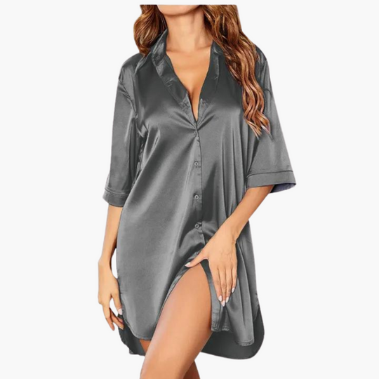 Women’s Nightdress with Sleeveless Design and Relaxed Fit