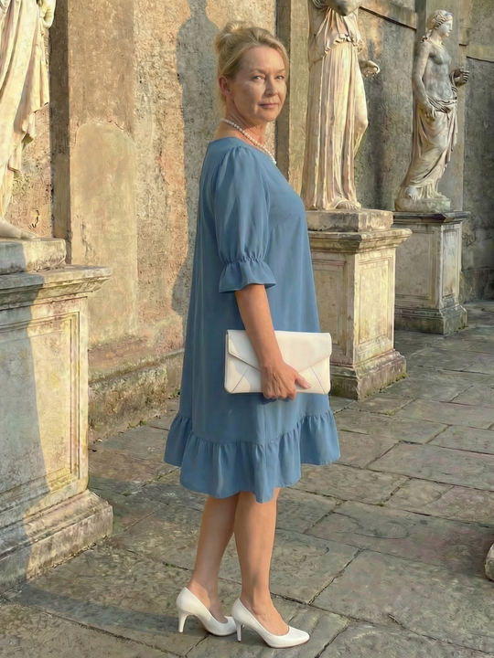 Daven | Ruffle Day Dress