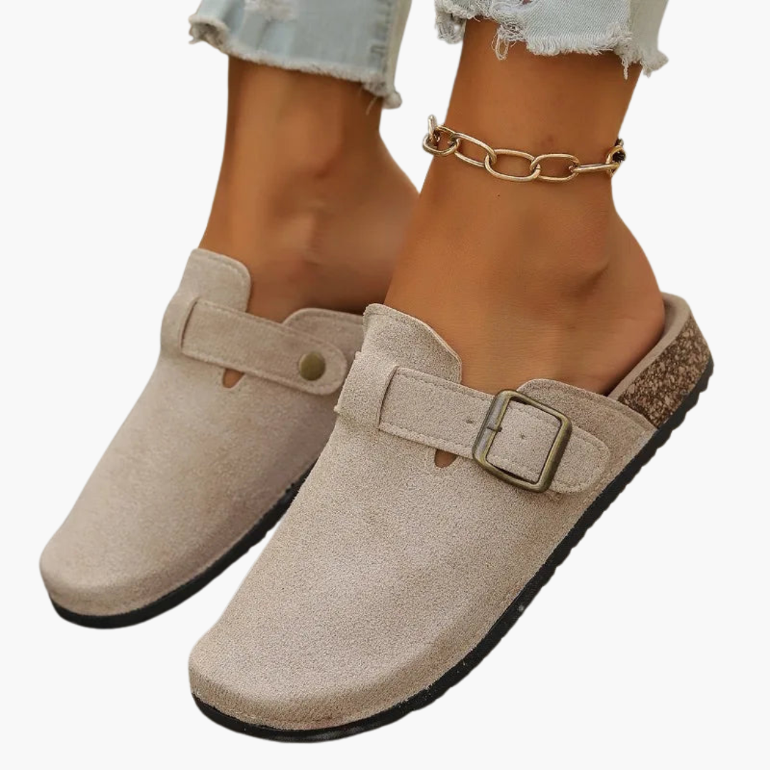 Women's Clogs with Closed-Toe Design and Slip-On Style