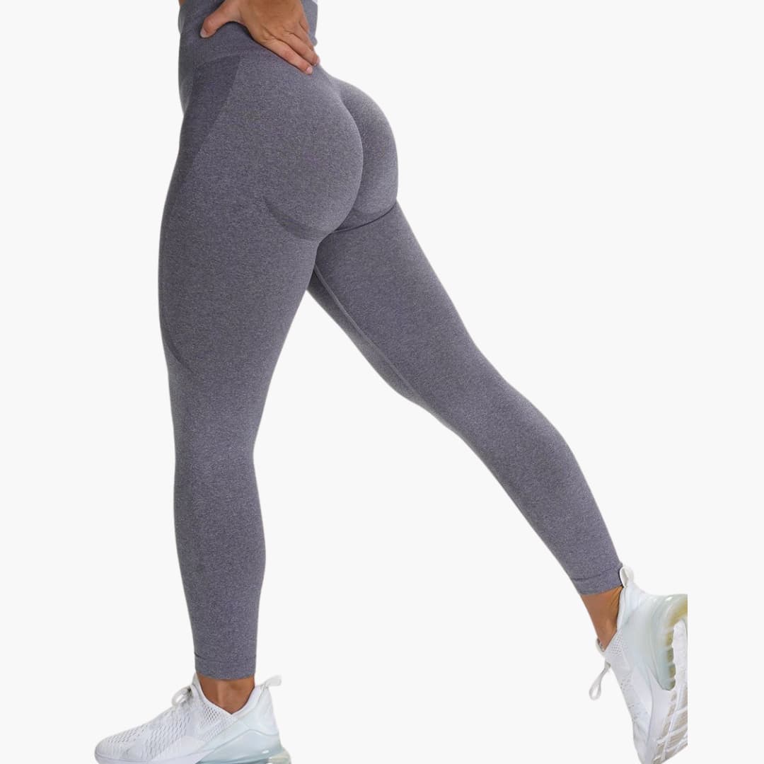 Women’s Full-Length Leggings with High Waist and Contouring