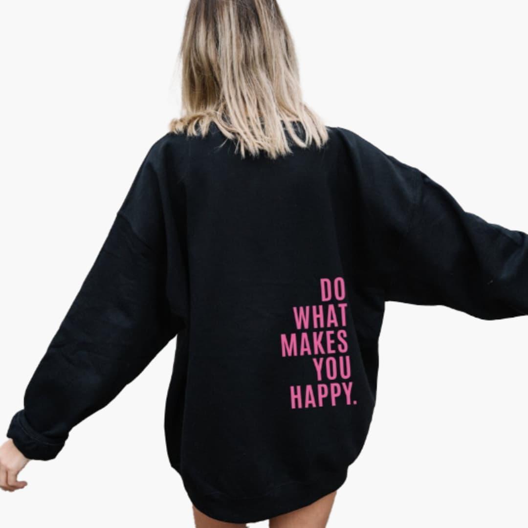Women's Oversized Fleece Hoodie with Long Sleeves and Drawstring Hood