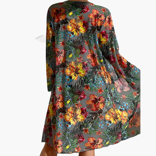 Women’s Three-Piece Bikini Set with Cover-Up Skirt