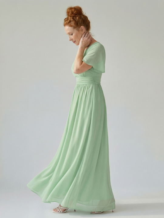 Noel | Pure Wrap Maxi Dress