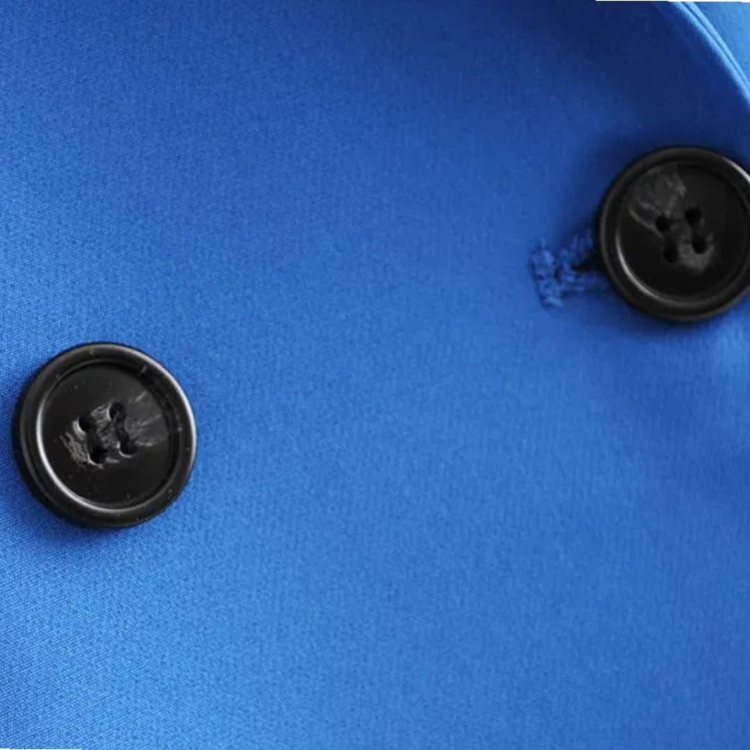 Women’s Blazer with Single-Button and Longline Cut