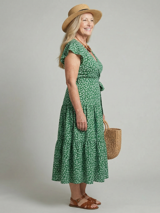 Nirelle | Calm Wrap Midi Dress