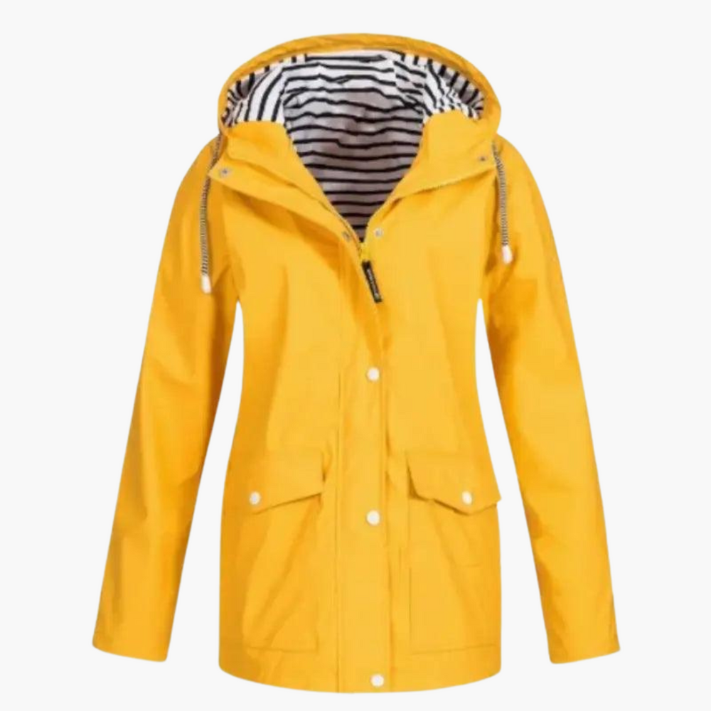 Women’s Waterproof Outdoor Jacket with Lightweight Design and Relaxed Fit