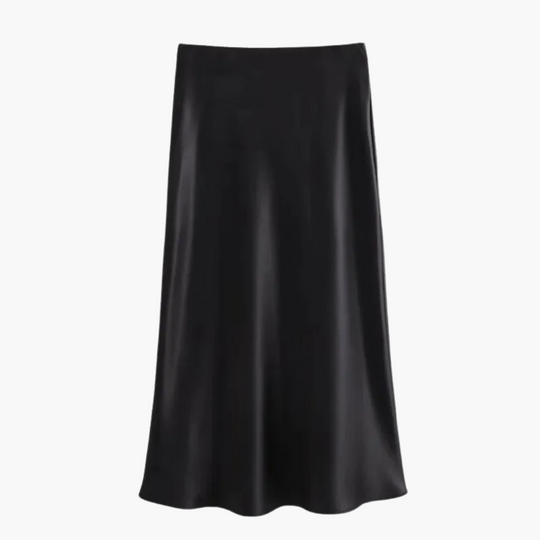 Women’s Midi Skirt with High Waist