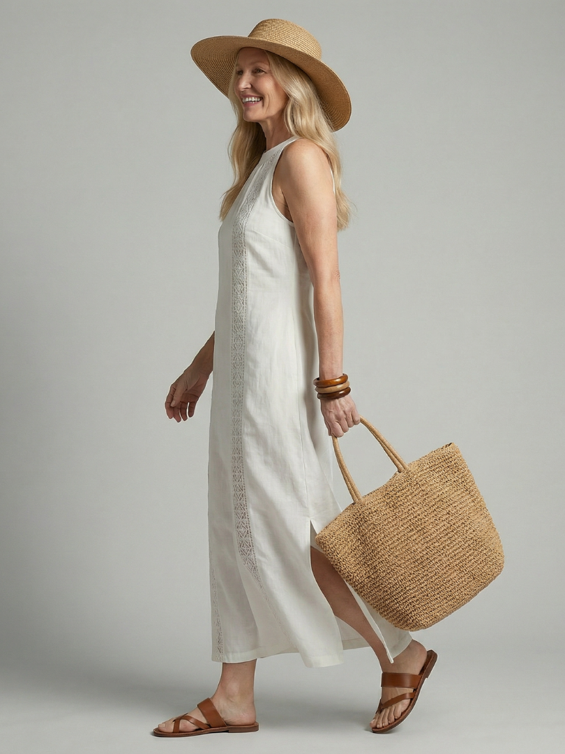 Nerina | Simple Form Midi Dress