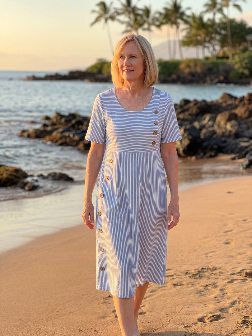 Anela | Harbour Midi Dress