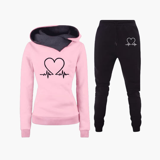 Women’s two-piece set with long sleeves and trousers