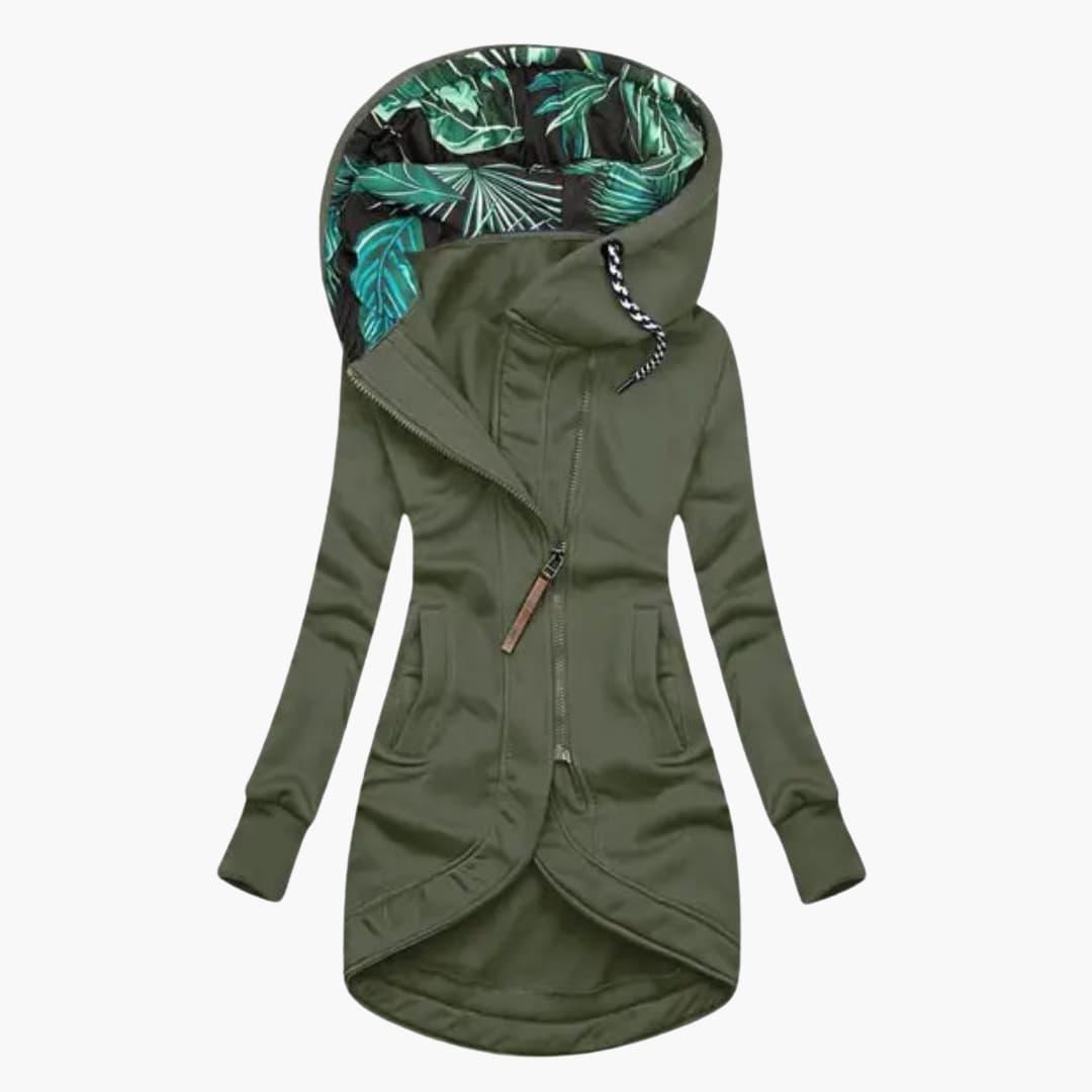 Women’s Winter Jacket with Structured Silhouette and Outer Layer Design