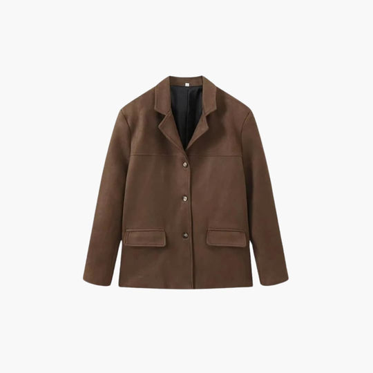 Buttoned Jacket for Women – Cropped, Stylish & Trendy Layer - Made by Jessica