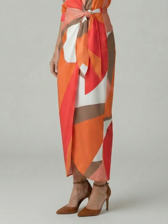 Islen | Smooth Form Midi Dress