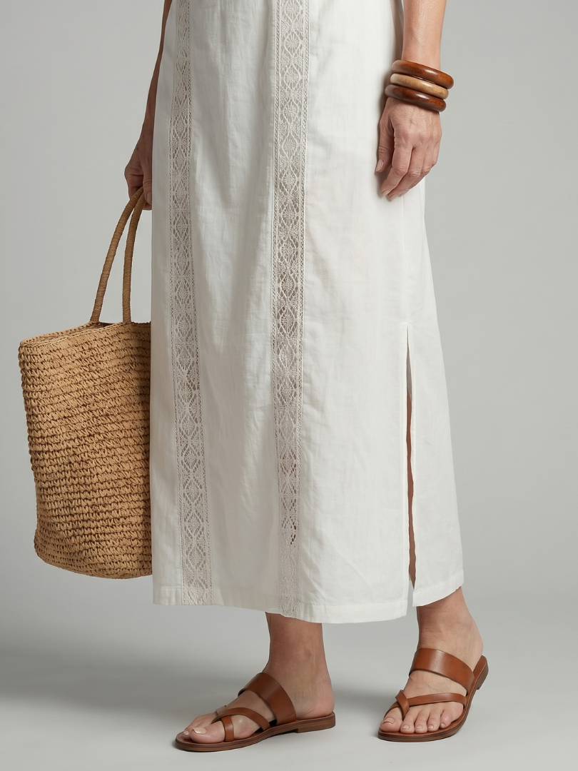 Nerina | Simple Form Midi Dress