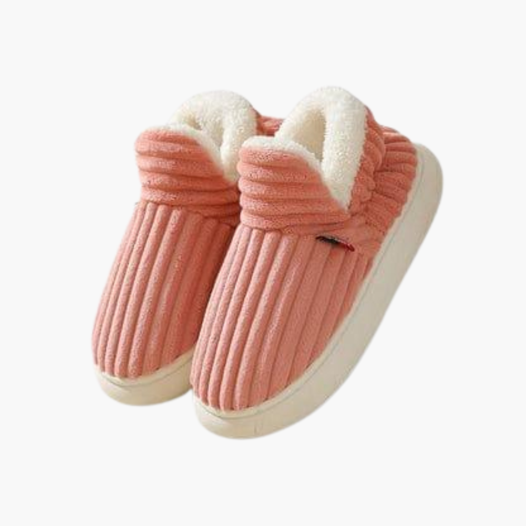 Women’s Indoor Slippers with Slip-On Design