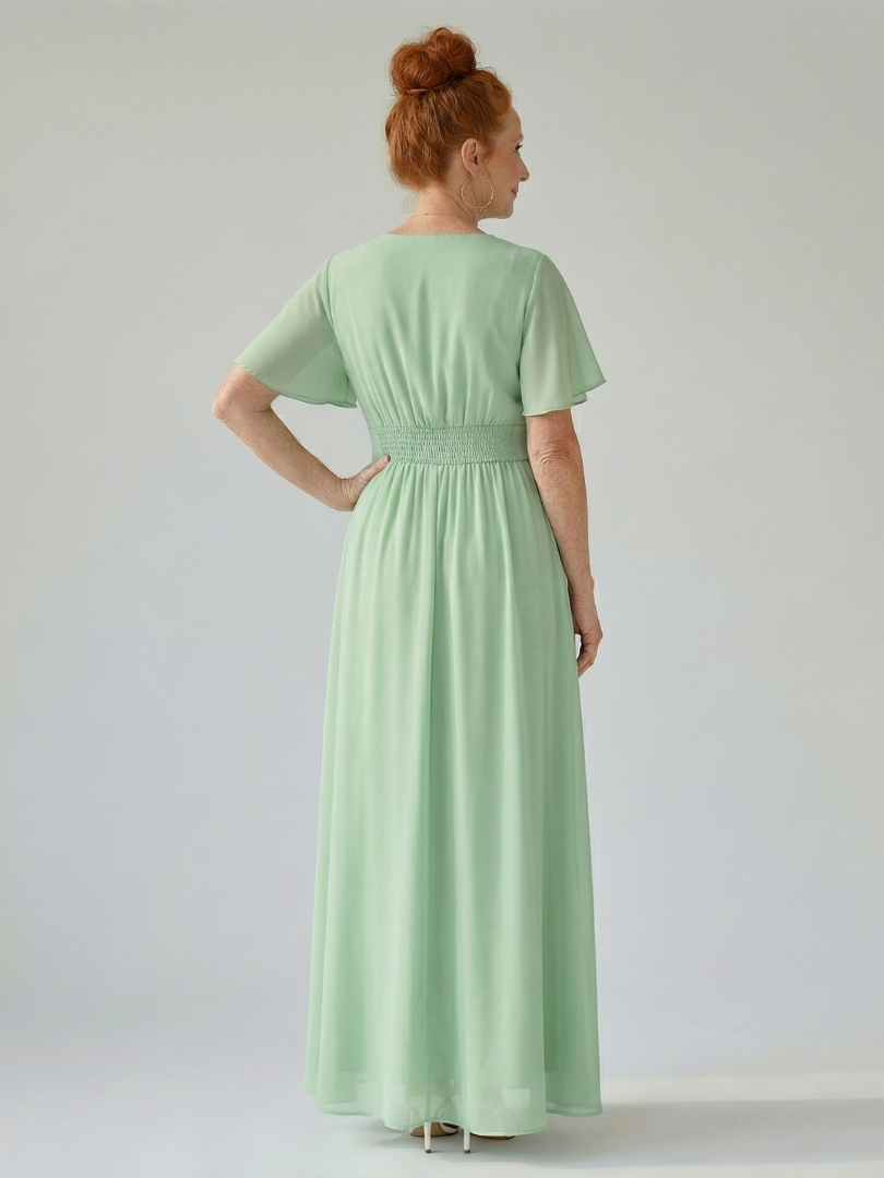 Noel | Pure Wrap Maxi Dress