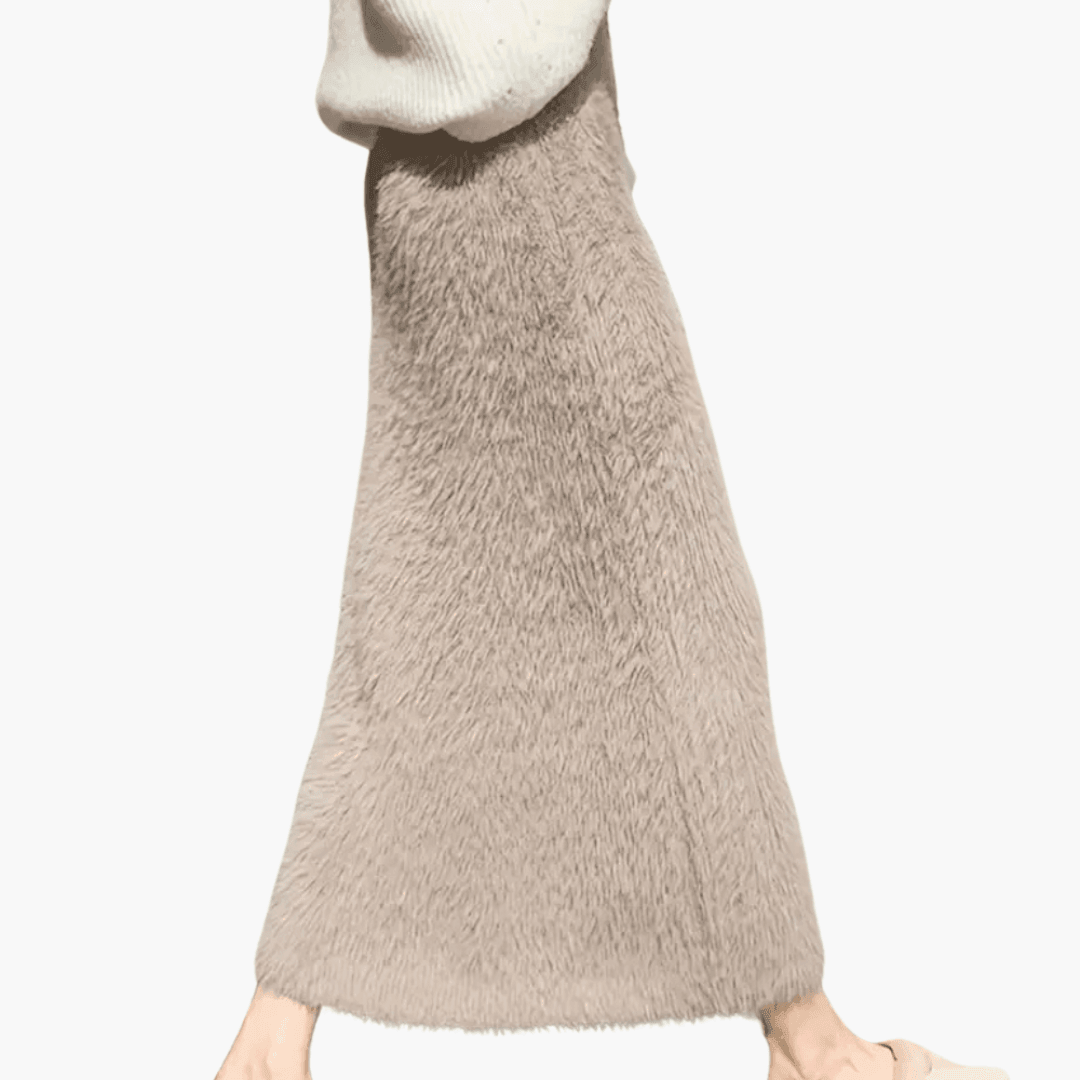 Women’s Maxi Skirt with Flared Silhouette and Pull-On Design