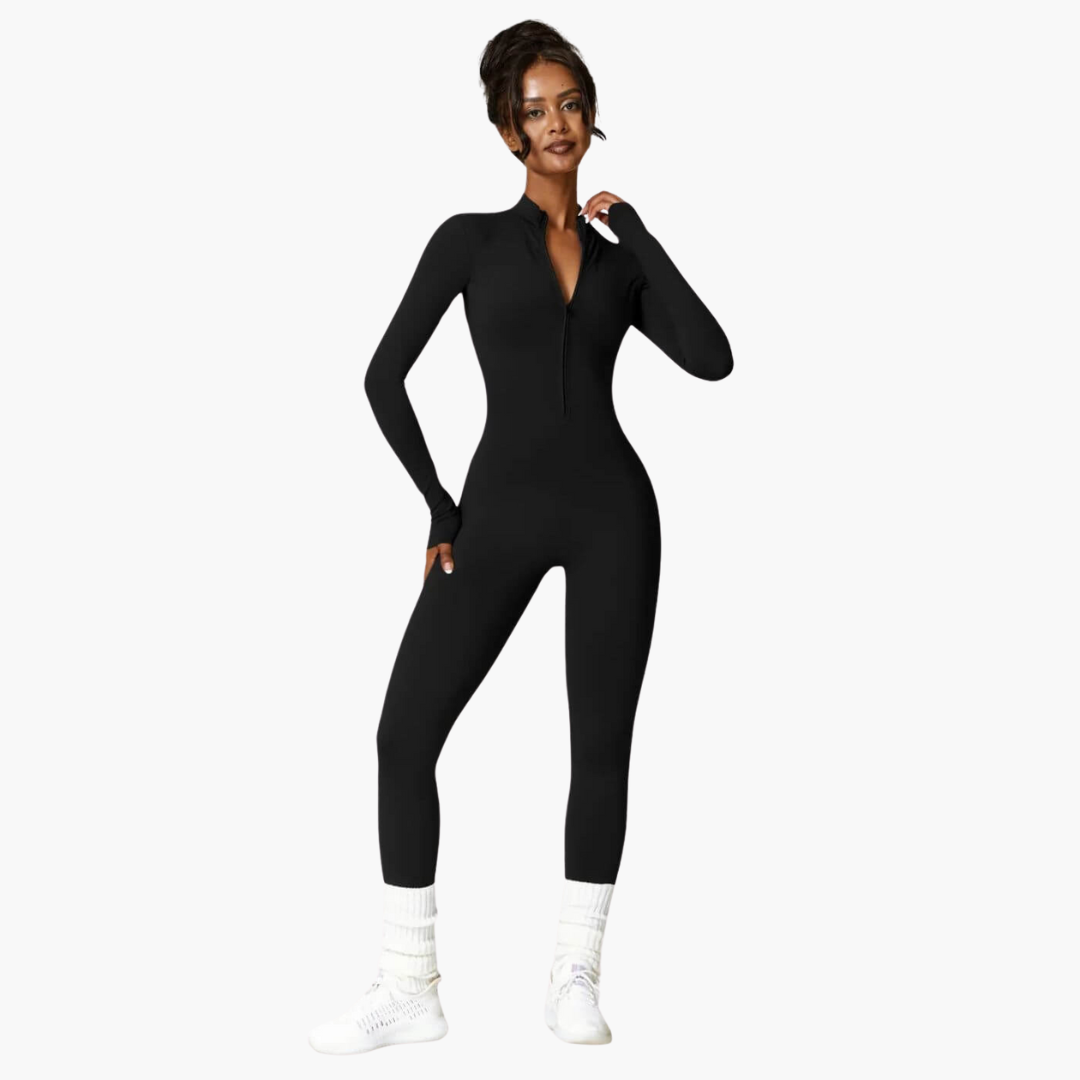 Women’s Stretch Jumpsuit for Cooler Conditions
