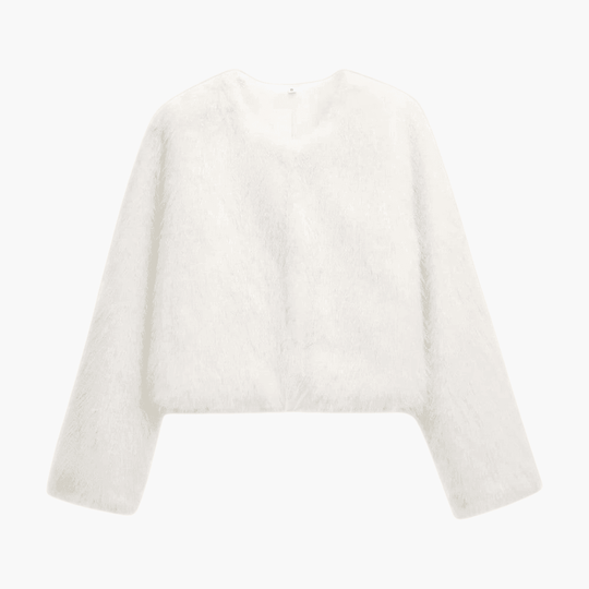 Women’s Cropped Jacket with Long Sleeves