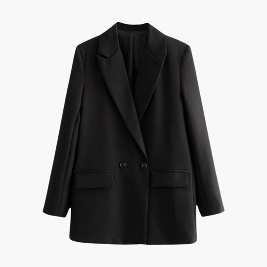 Women’s Blazer with Single-Button and Longline Cut
