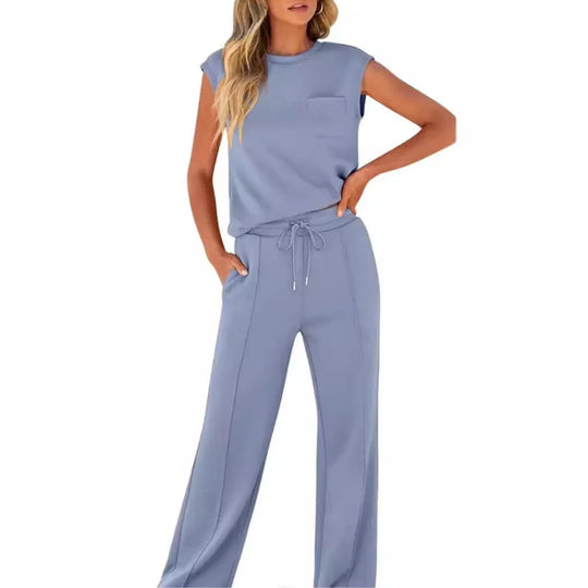 Women's Casual Summer Lounge Co-Ord with Relaxed Fit and Versatile Styling
