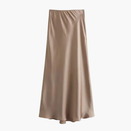 Women’s Midi Skirt with High Waist