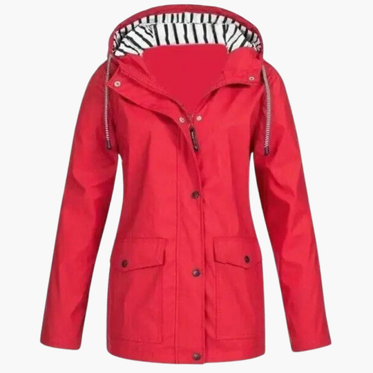 Women’s Waterproof Outdoor Jacket with Lightweight Design and Relaxed Fit