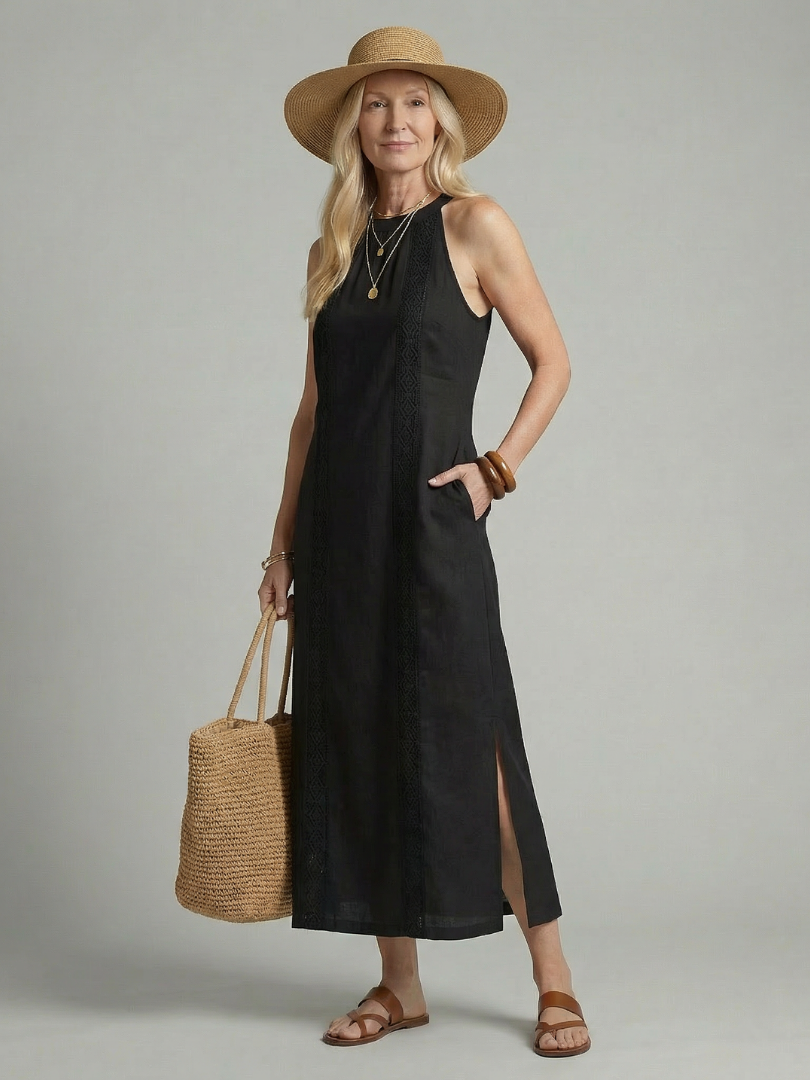 Nerina | Simple Form Midi Dress