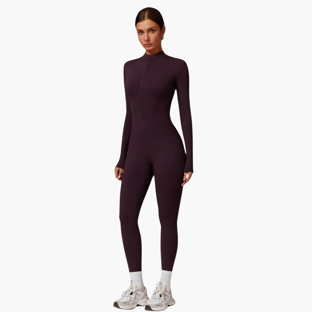 Women’s Stretch Jumpsuit for Cooler Conditions