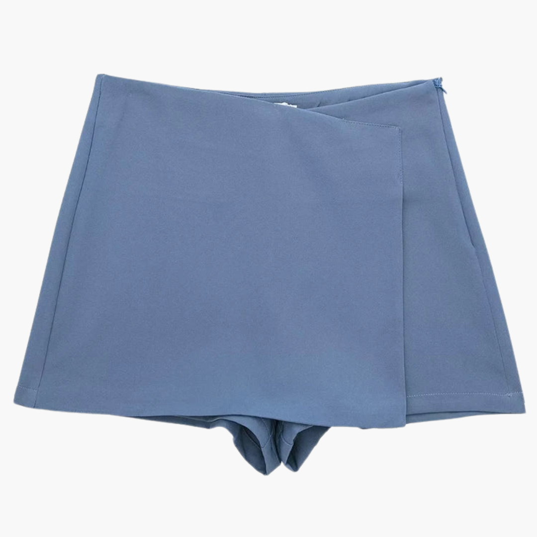 Women’s High-Waisted Skort with Built-In Shorts