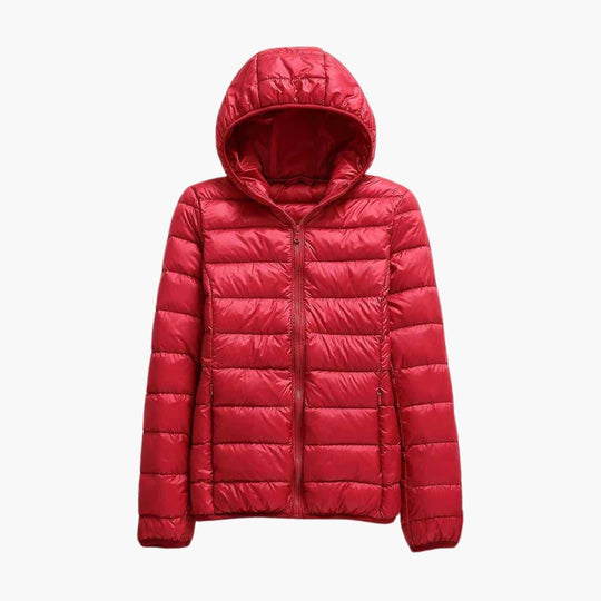Isabella | Women’s Down Jacket with Hood - Made by Jessica