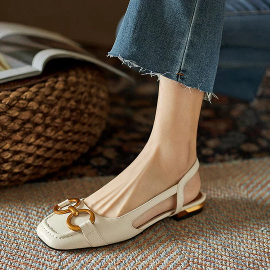 Women's Sandals with Cushioned Insole and Adjustable Buckle