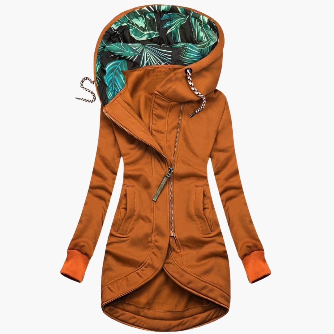 Women’s Winter Jacket with Structured Silhouette and Outer Layer Design