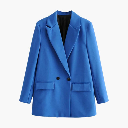 Women’s Blazer with Single-Button and Longline Cut