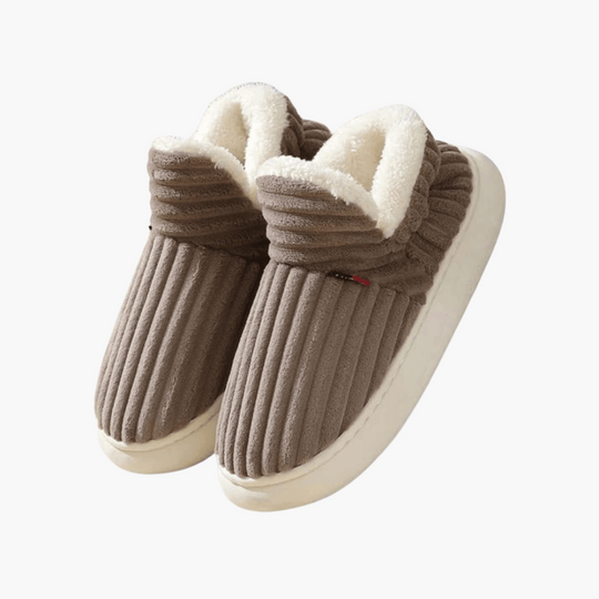 Women’s Indoor Slippers with Slip-On Design