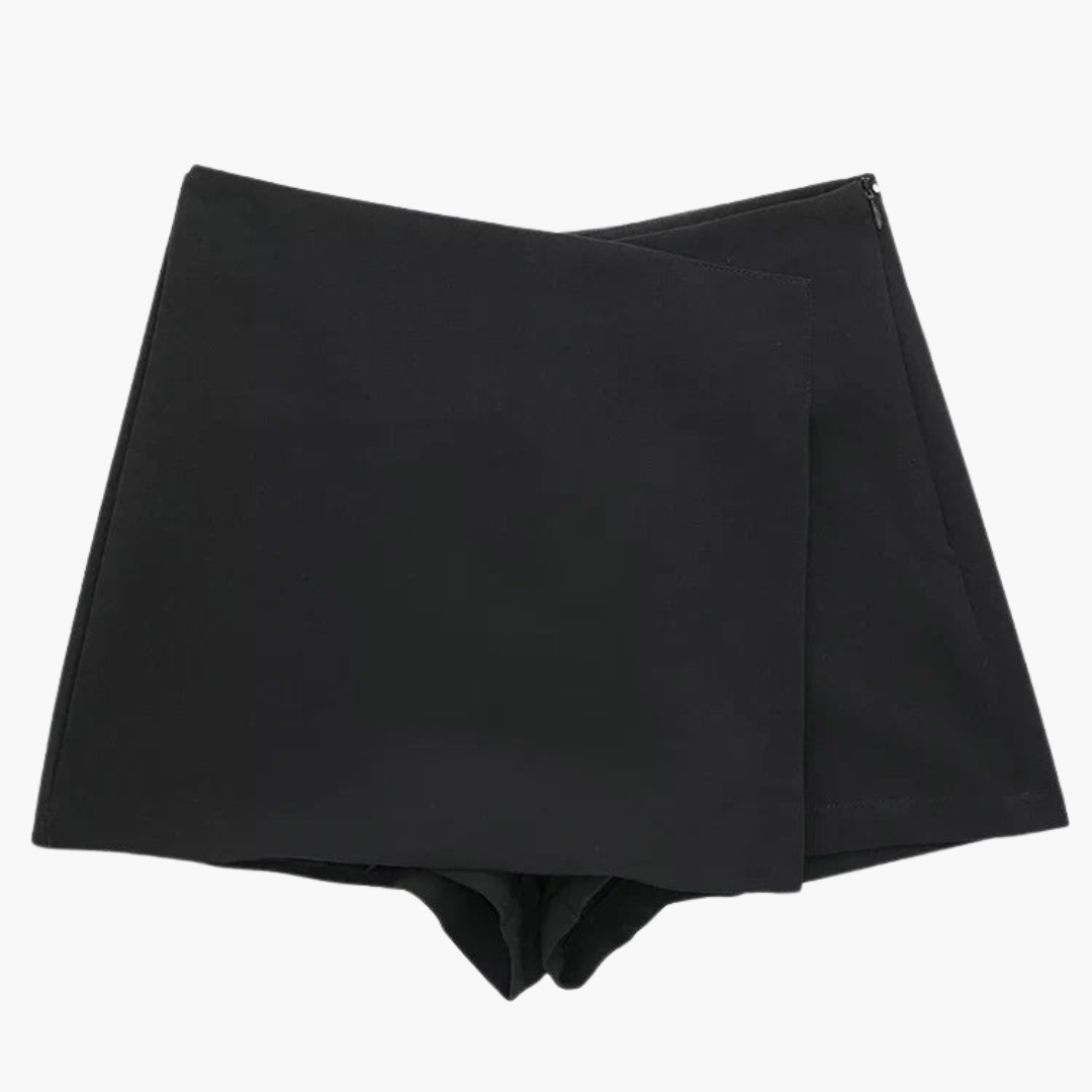Women’s High-Waisted Skort with Built-In Shorts